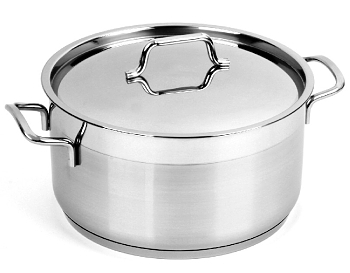Kastrol  5,0 l. INOX Prag poklice 24 v11